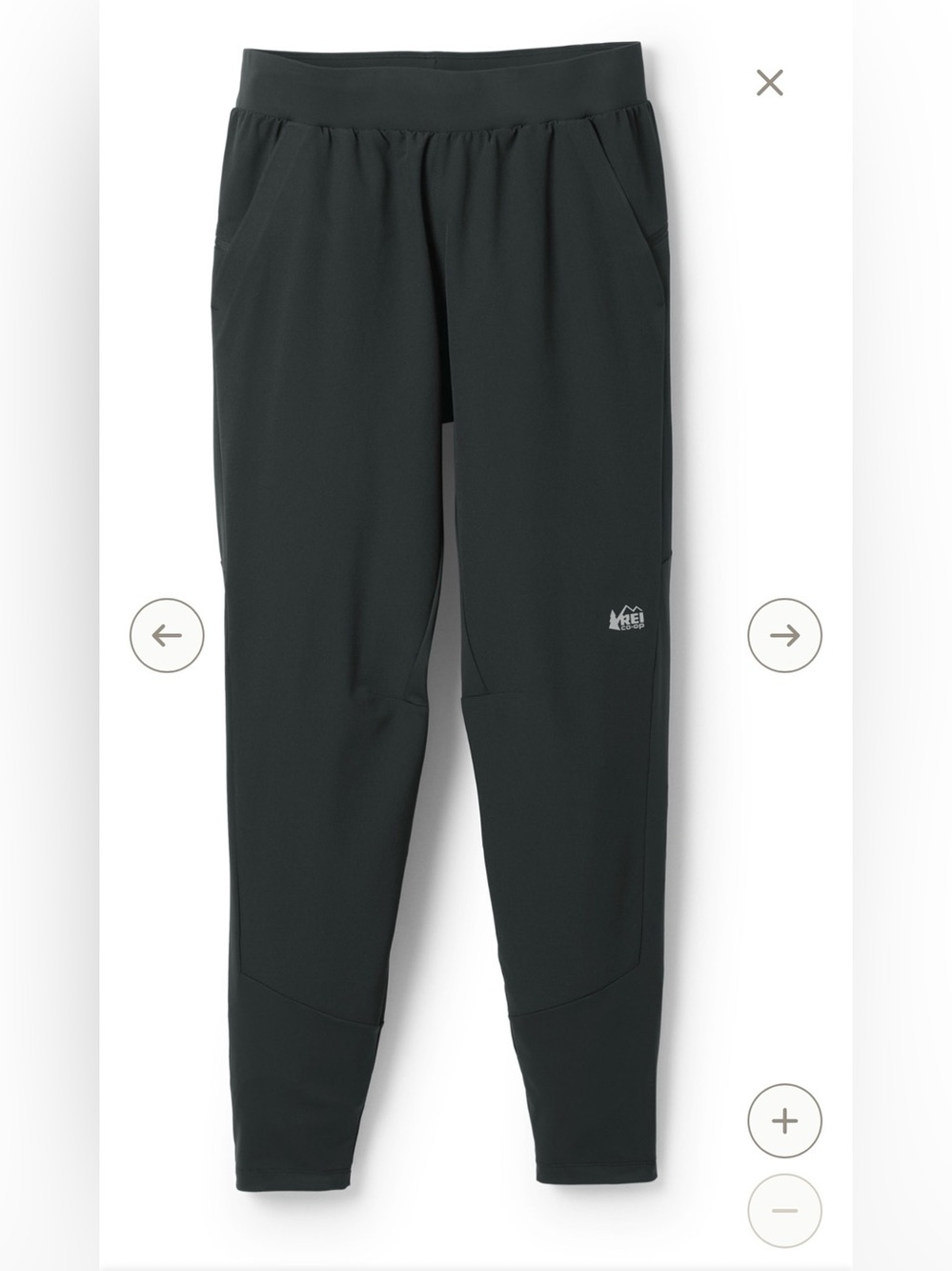 REI Co-Op Swiftland Hybrid Running Pants Black Size L